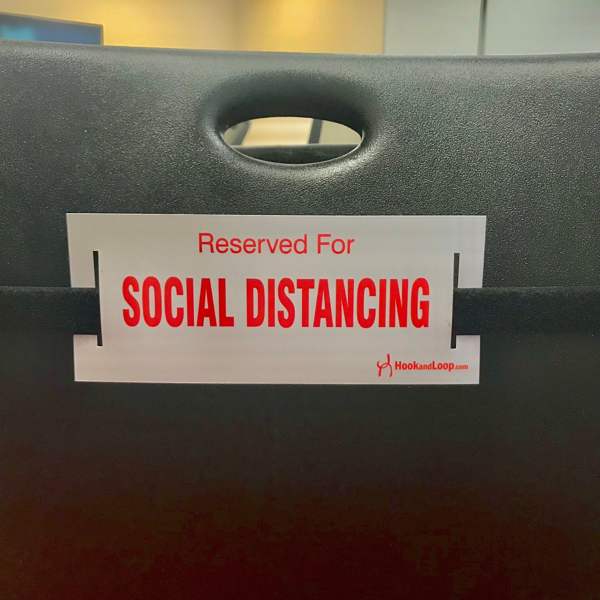 Chair Strapping for Social Distancing Solutions