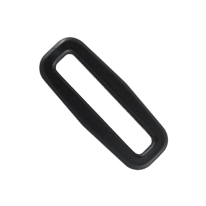 1.5" - DuraGrip brand Plastic Rectangular Rings - Black BN401-0150-BLACK