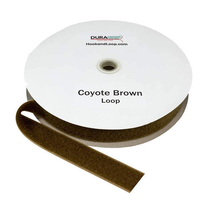 1.5" - DuraGrip Brand Sew-On Loop - Coyote Brown DG15CBLS