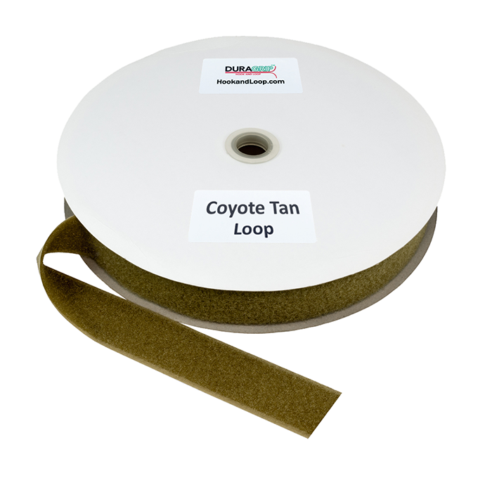 1.5" - DuraGrip Brand Sew-On Loop - Coyote Tan DG15CTLS