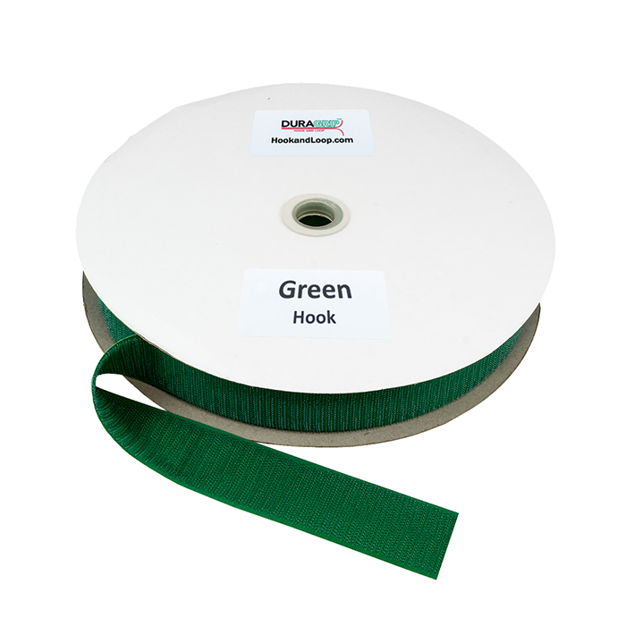 1.5" - DuraGrip Brand Sew-On Hook - Kelly Green DG15GRHS