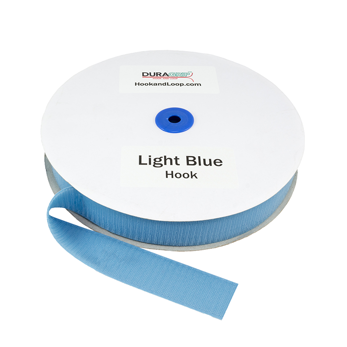 1.5" - DuraGrip Brand Sew-On Hook - Light Blue DG15LBHS