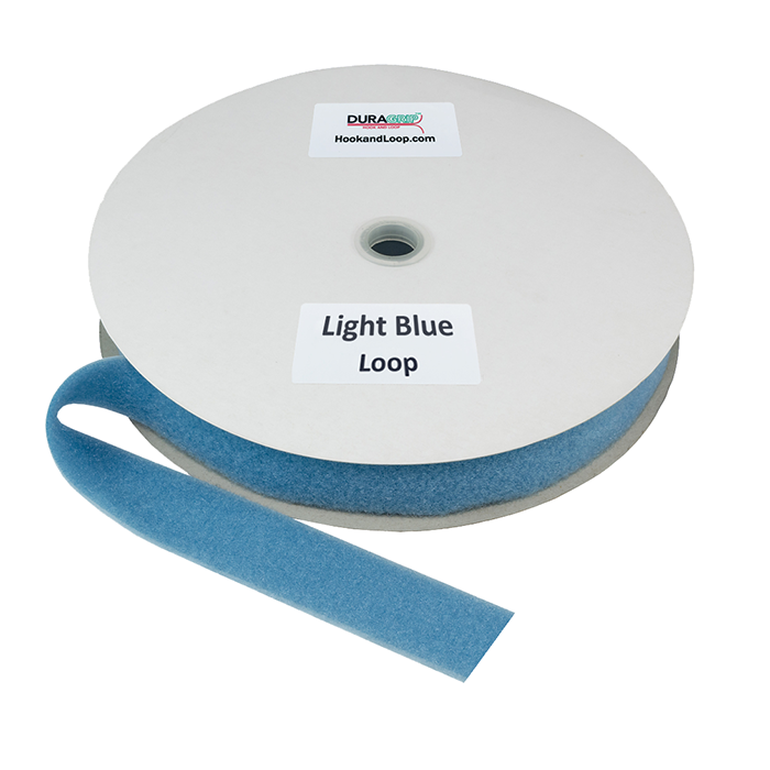 1.5" - DuraGrip Brand Sew-On Loop - Light Blue DG15LBLS