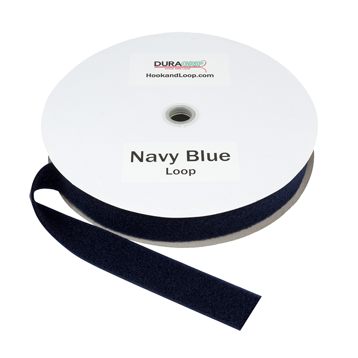 1.5" - DuraGrip Brand Sew-On Loop - Navy Blue DG15NBLS