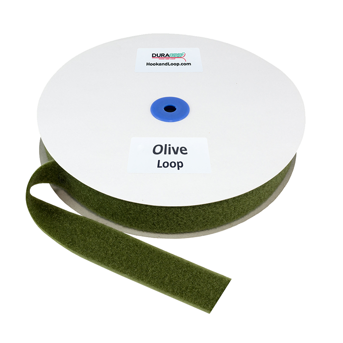 1.5" - DuraGrip Brand Sew-On Loop - Olive Drab DG15ODLS