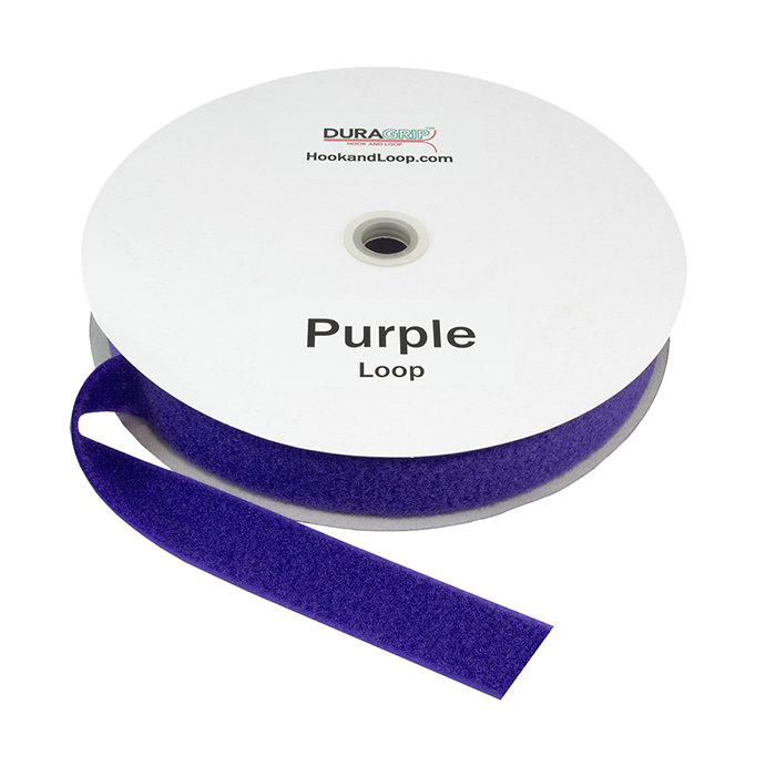 1.5" - DuraGrip brand Sew-On Loop - Purple DG15PULS