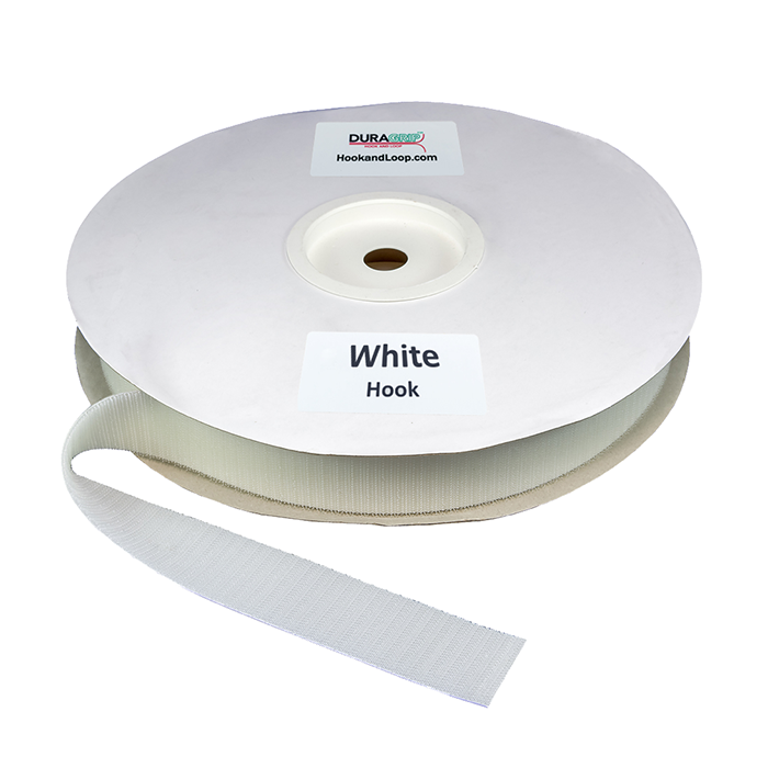 Duragrip 1.5" White Hook Acrylic