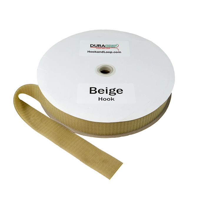 2" - DuraGrip Brand Sew-On Hook - Beige DG20BGHS