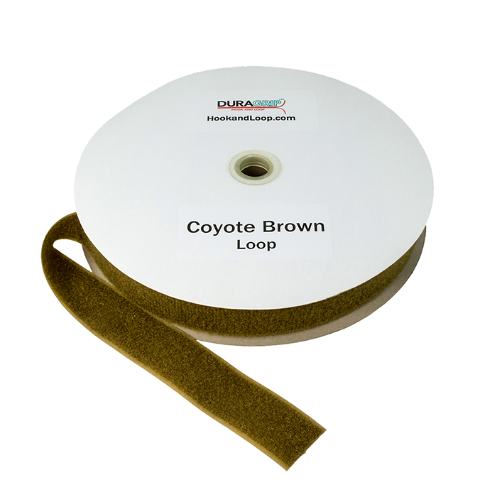 2" - DuraGrip Brand Sew-On Loop - Coyote Brown DG20CBLS