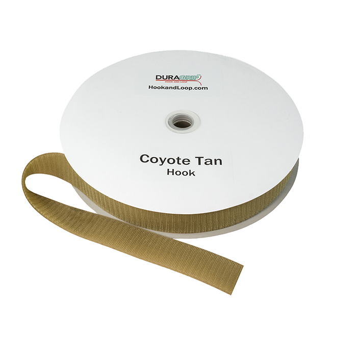 2" - DuraGrip Brand Sew-On Hook - Coyote Tan DG20CTHS