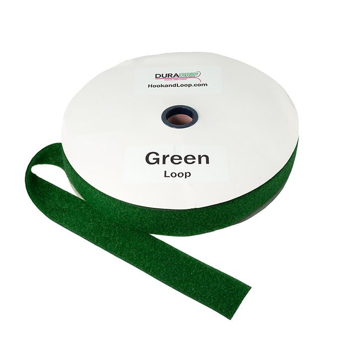 2" - DuraGrip Brand Sew-On Loop - Kelly Green DG20GRLS