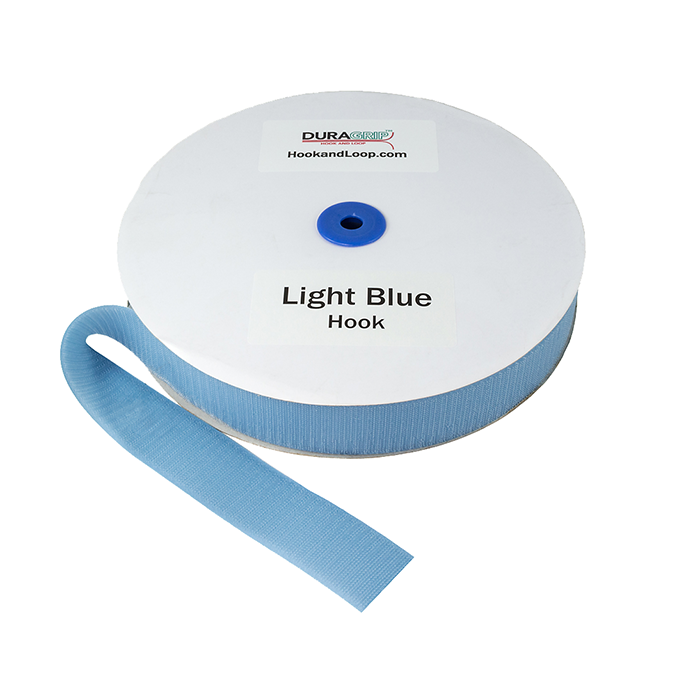 2" - DuraGrip Brand Sew-On Hook - Light Blue DG20LBHS
