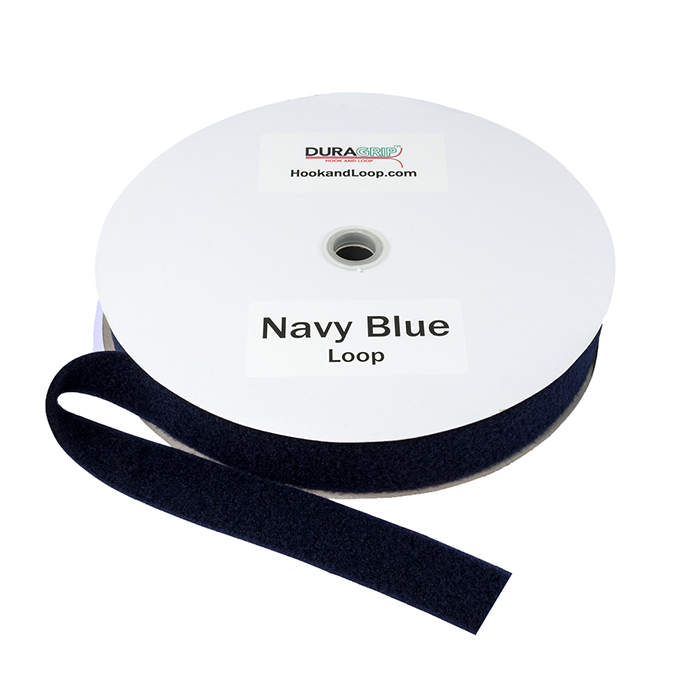 2" - DuraGrip Brand Sew-On Loop - Navy Blue DG20NBLS