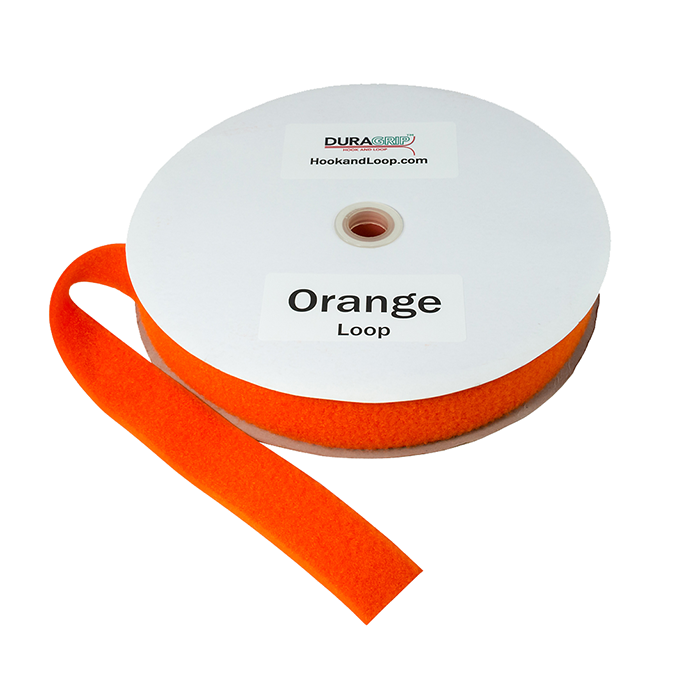 2" - DuraGrip Brand Sew-On Loop - Orange DG20ORLS