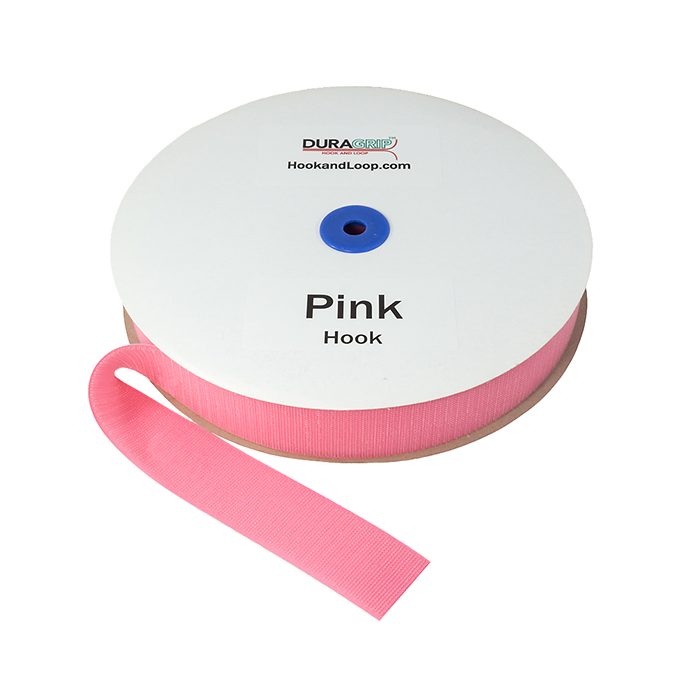 2" - DuraGrip Brand Sew-On Hook - Pink DG20PKHS