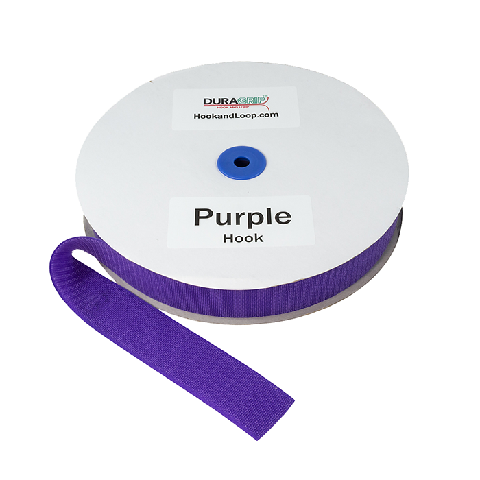 2" - DuraGrip brand Sew-On Hook - Purple DG20PUHS