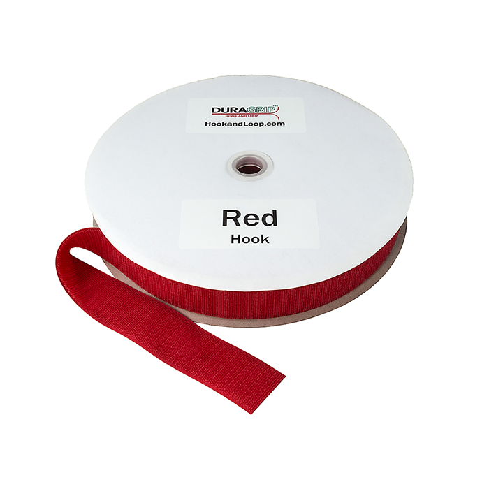 2" - DuraGrip brand Sew-On Hook - Red DG20RDHS