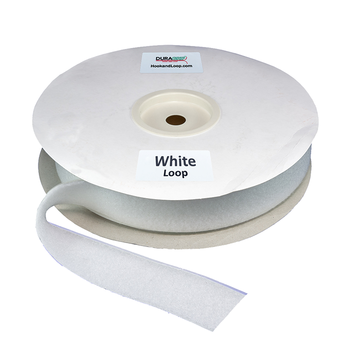 Duragrip 2" White Loop Acrylic