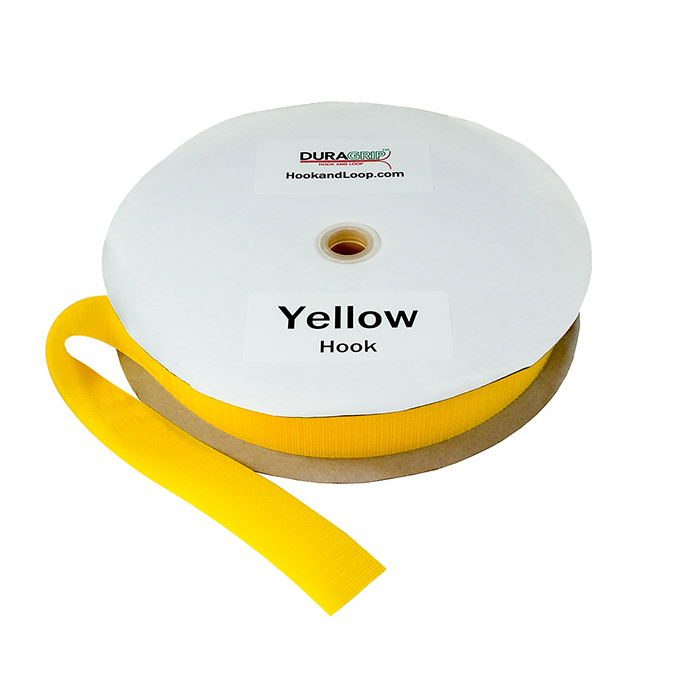 2" - DuraGrip brand Sew-On Hook - Yellow DG20YWHS