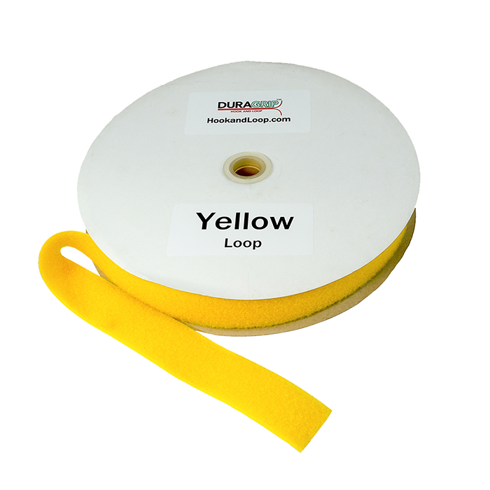 2" - DuraGrip Brand Sew-On Loop - Yellow DG20YWLS