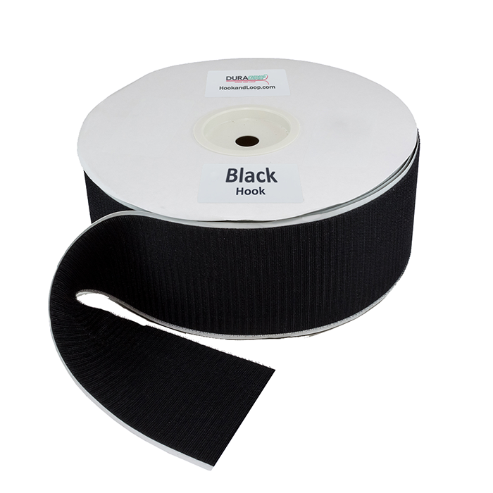 Duragrip 4" Black Hook Acrylic