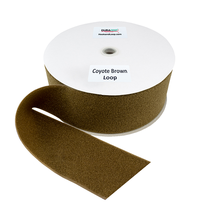 4" - DuraGrip Brand Sew-On Loop - Coyote Brown DG40CBLS