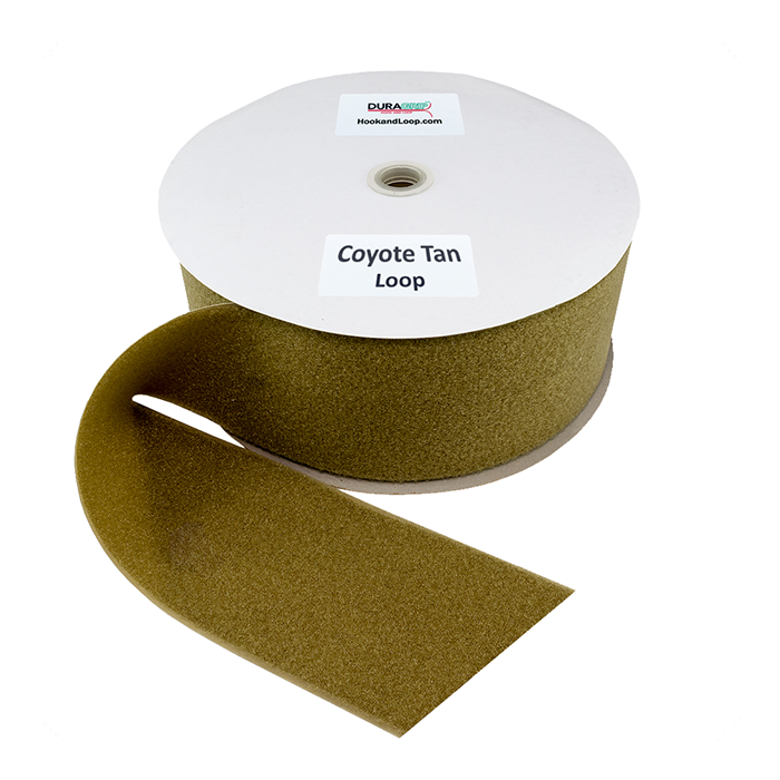 4" - DuraGrip Brand Sew-On Loop - Coyote Tan DG40CTLS