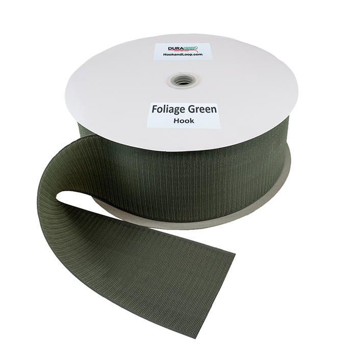 4" - DuraGrip Brand Sew-On Hook - Foliage Green DG40FGHS