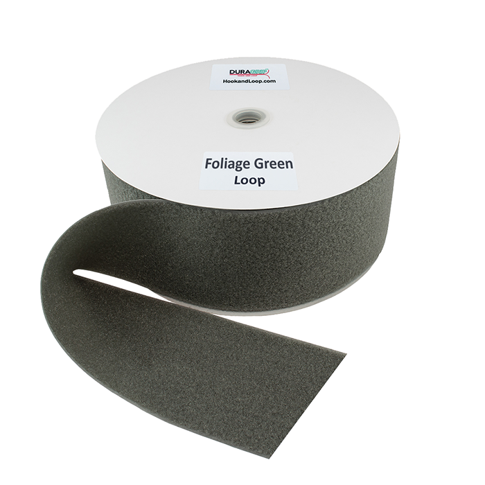 4" - DuraGrip Brand Sew-On Loop - Foliage Green DG40FGLS