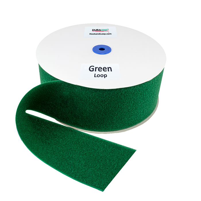 4" - DuraGrip Brand Sew-On Loop - Kelly Green DG40GRLS