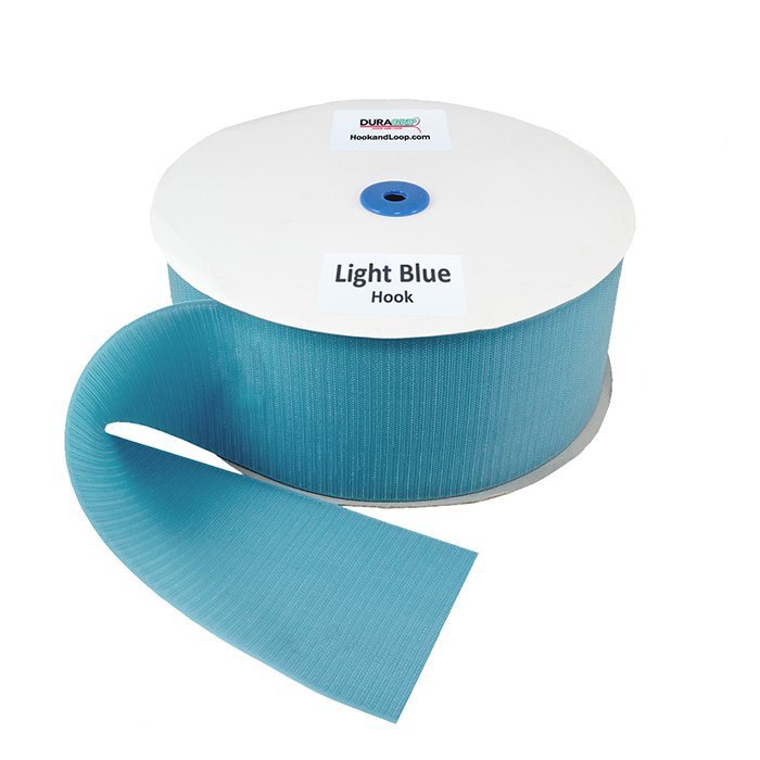 4" - DuraGrip Brand Sew-On Hook - Light Blue DG40LBHS