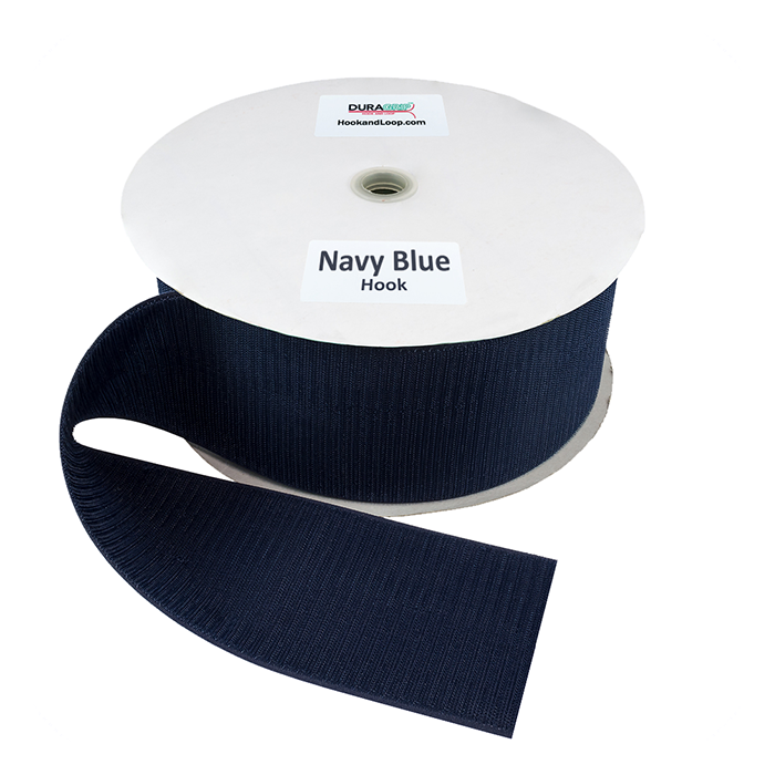 4" - DuraGrip Brand Sew-On Hook - Navy Blue DG40NBHS