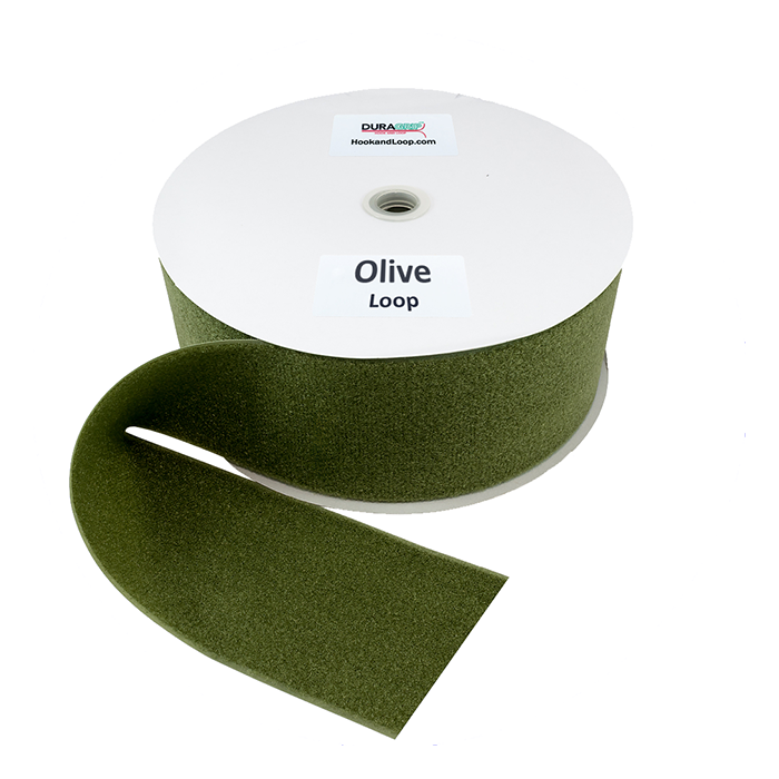 4" - DuraGrip Brand Sew-On Loop - Olive Drab DG40ODLS