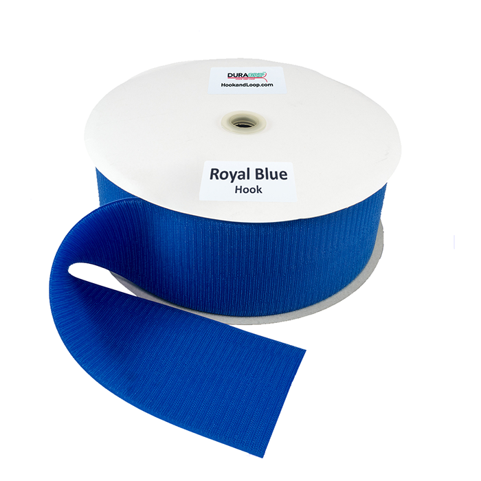 4" - DuraGrip Brand Sew-On Hook - Royal Blue DG40RBHS