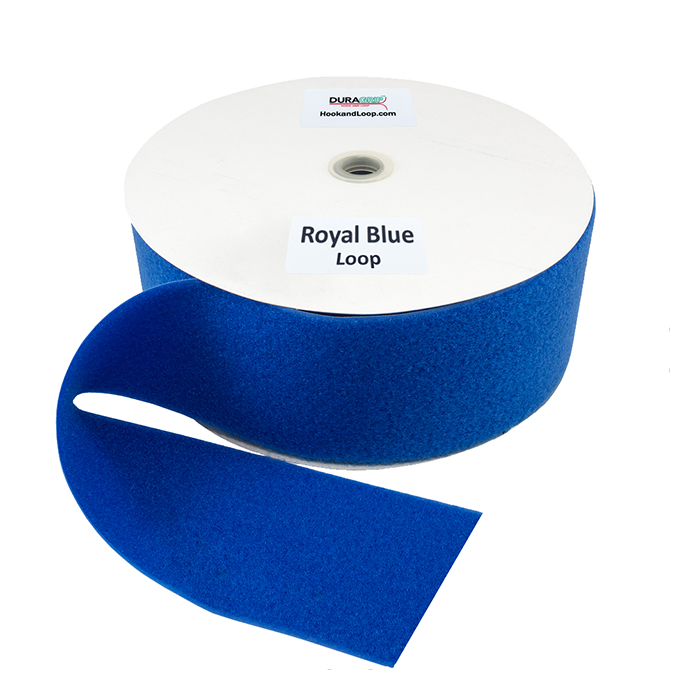 4" - DuraGrip brand Sew-On Loop - Royal Blue DG40RBLS