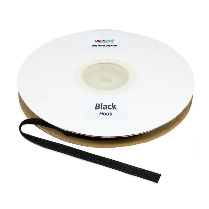 Duragrip 1" Black Hook Acrylic