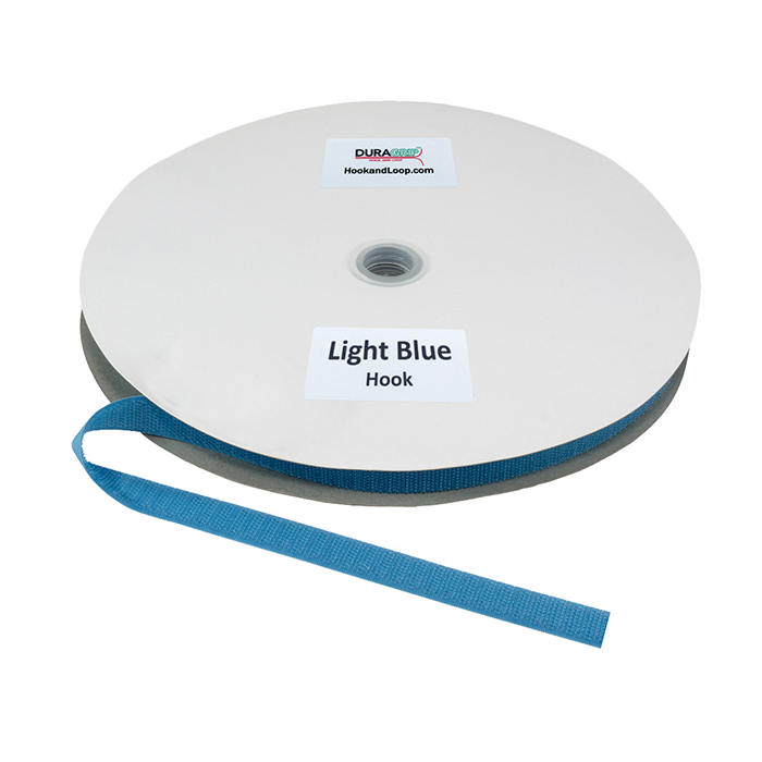 5/8" - DuraGrip Brand Sew-On Hook - Light Blue DG58LBHS
