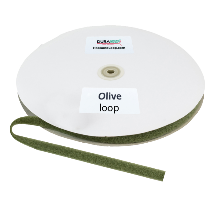 5/8" - DuraGrip Brand Sew-On Loop - Olive Drab DG58ODLS