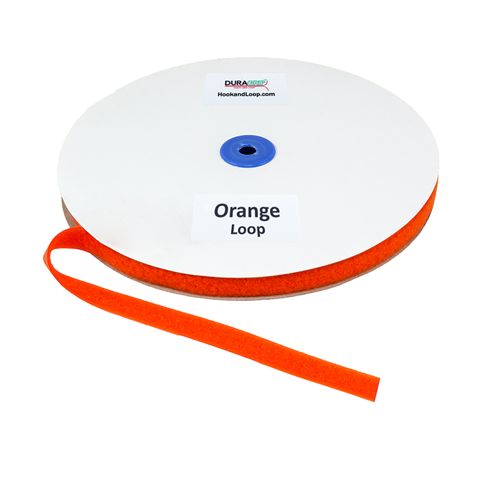 5/8" - DuraGrip Brand Sew-On Loop - Orange DG58ORLS