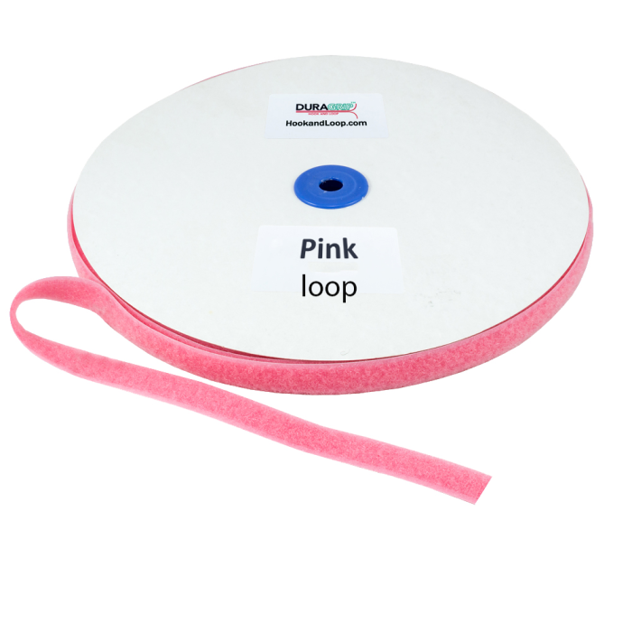 5/8" - DuraGrip Brand Sew-On Loop - Pink DG58PKLS