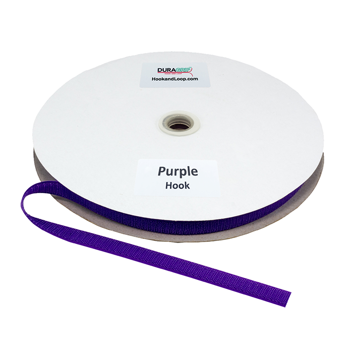 5/8" DuraGrip brand Sew-On Hook - Purple DG58PUHS