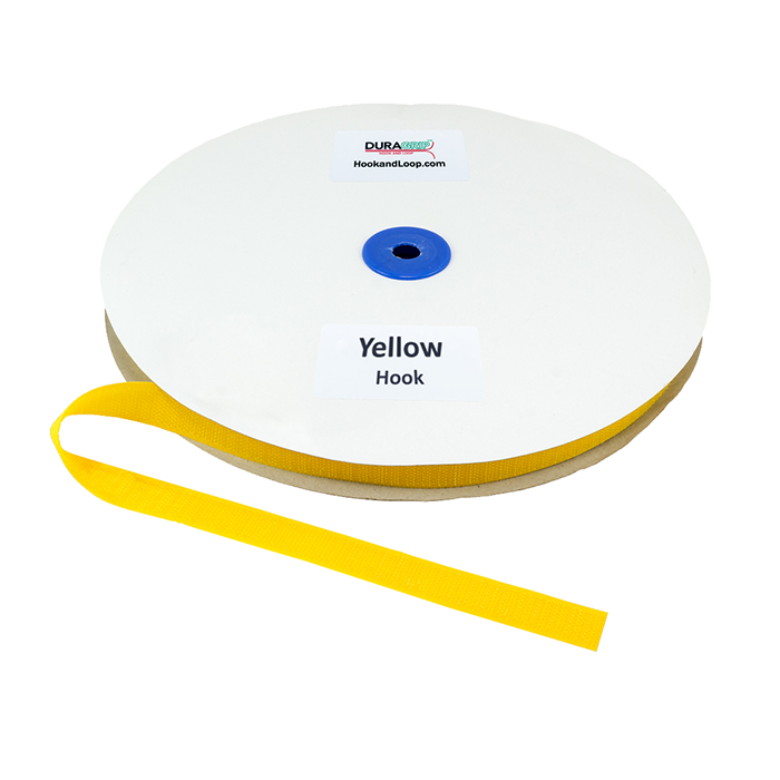 5/8" DuraGrip brand Sew-On Hook - Yellow DG58YWHS