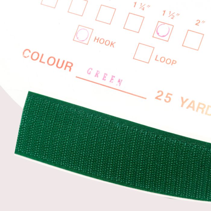 2" - DuraGrip brand Peel & Stick Hook: Rubber - Green DG20GRHR