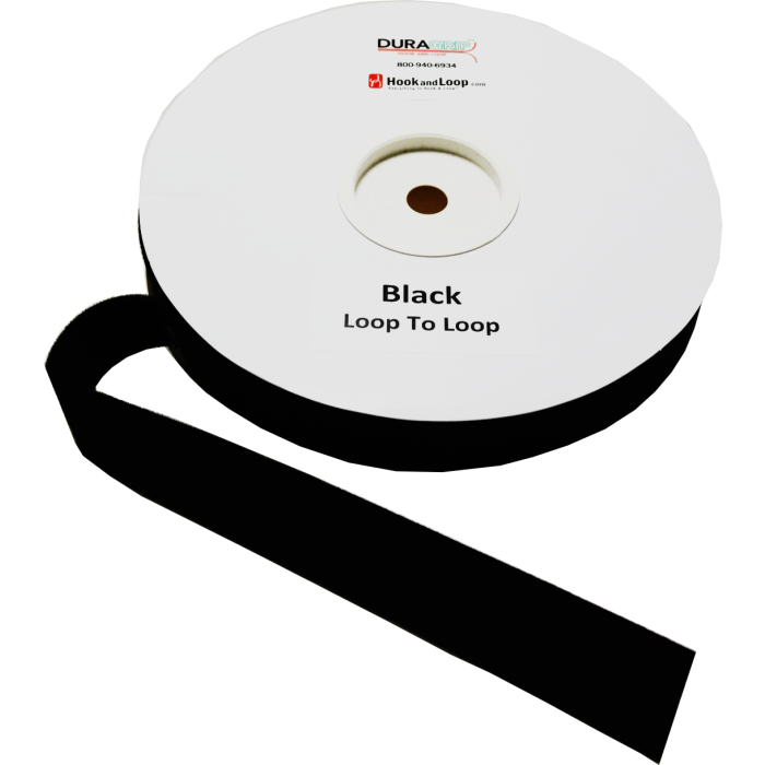 1" Black Loop To Loop