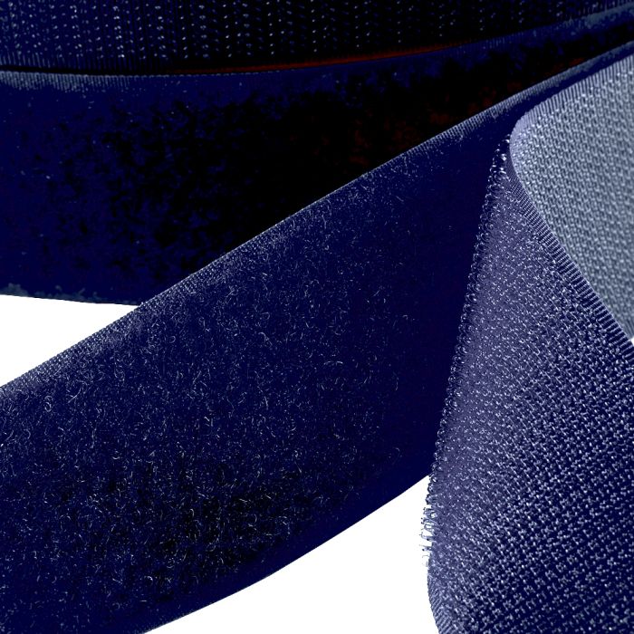 2" - DuraGrip brand Peel & Stick Loop: Rubber - Navy Blue DG20NBLR