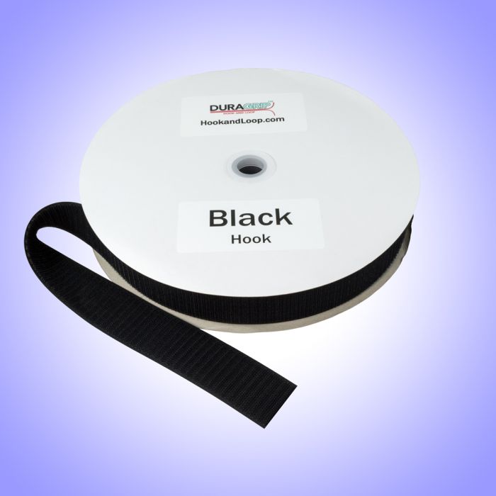 1.5" BLACK HOOK POLYESTER