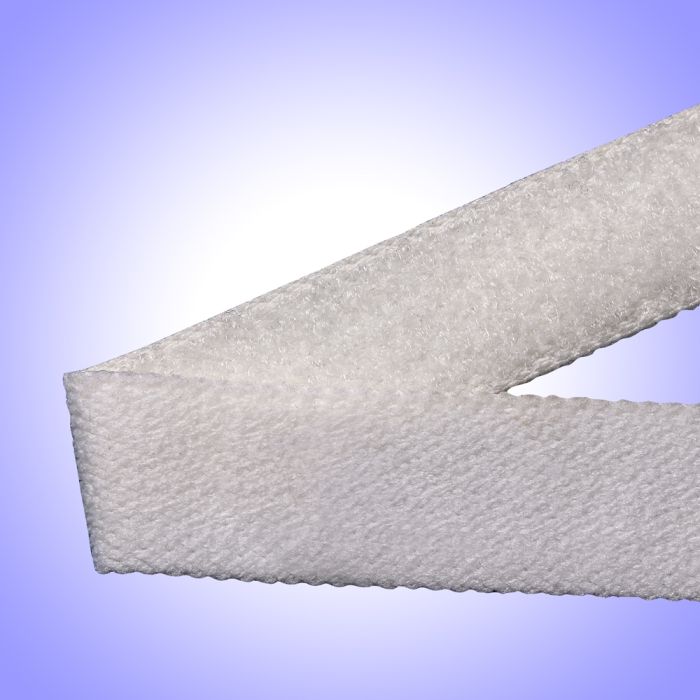 1" - VELCRO® brand VELSTRETCH® Stretch Loop - White 173532