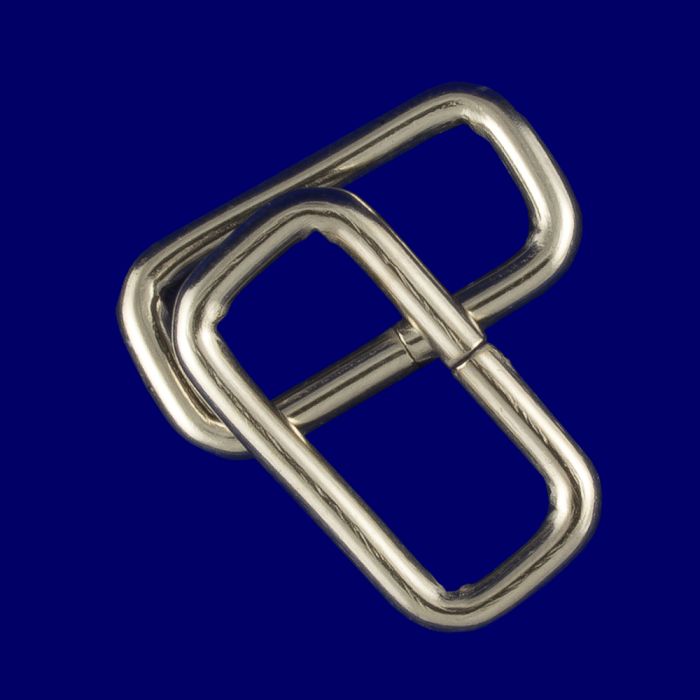 3/4" - DuraGrip brand Nickel Plated Rectangular Rings - Nickel NP1400-34W