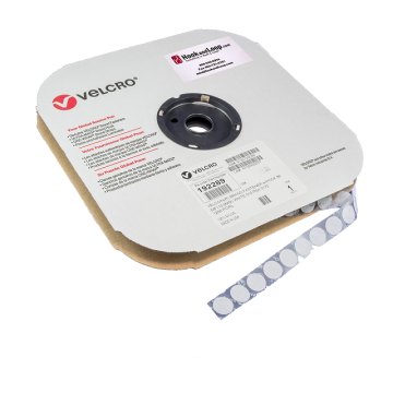5/8" - VELCRO® brand Hook VELCOIN® - White 192289