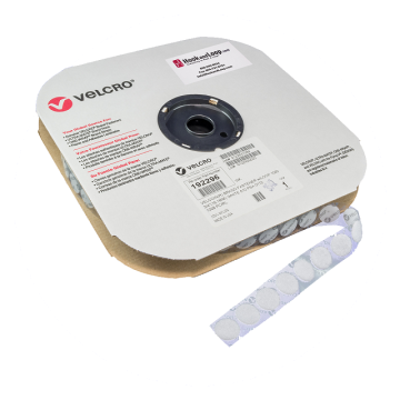 3/4" - VELCRO® brand Loop VELCOIN® - White 192296